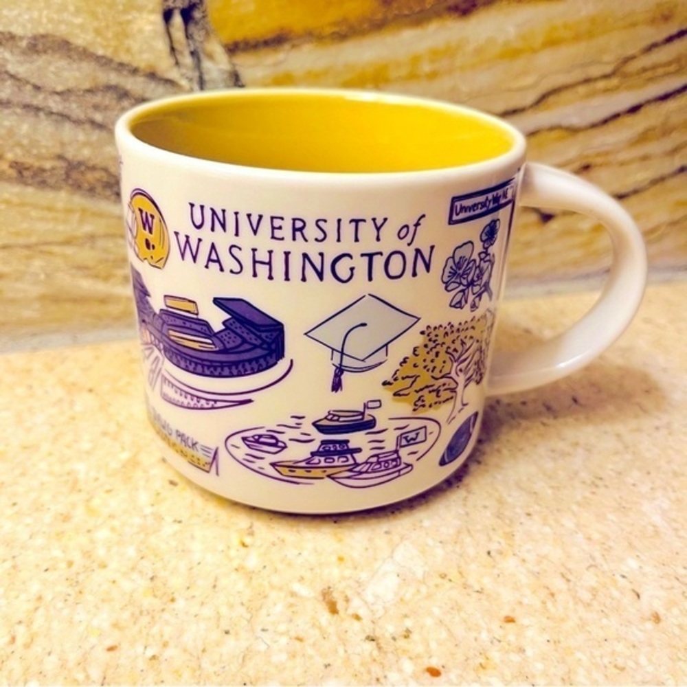 University of Washington STARBUCKS BEEN THERE Series Campus Collection 14oz Mug
